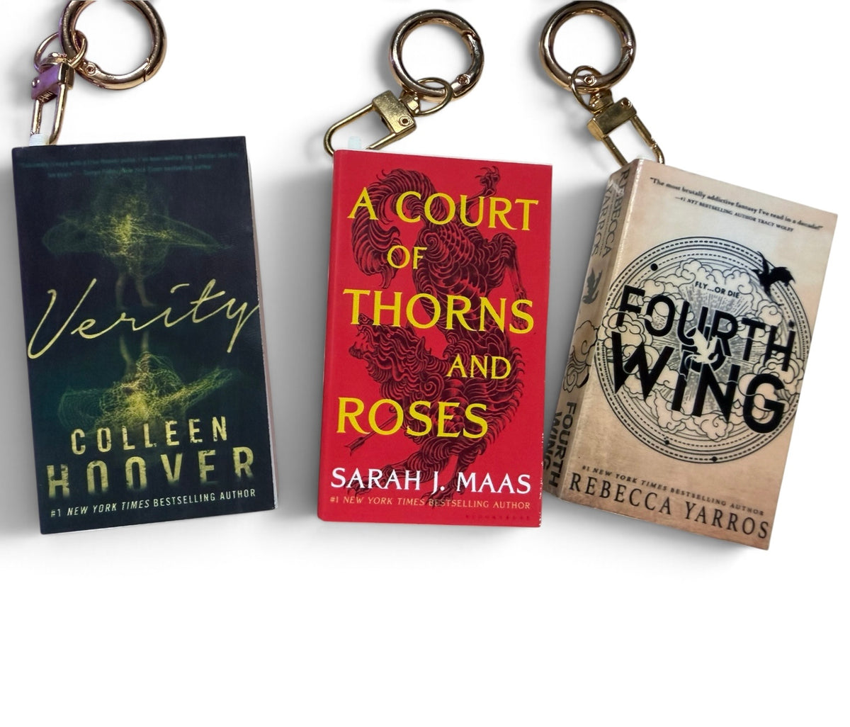 Mini Book Bag Charm