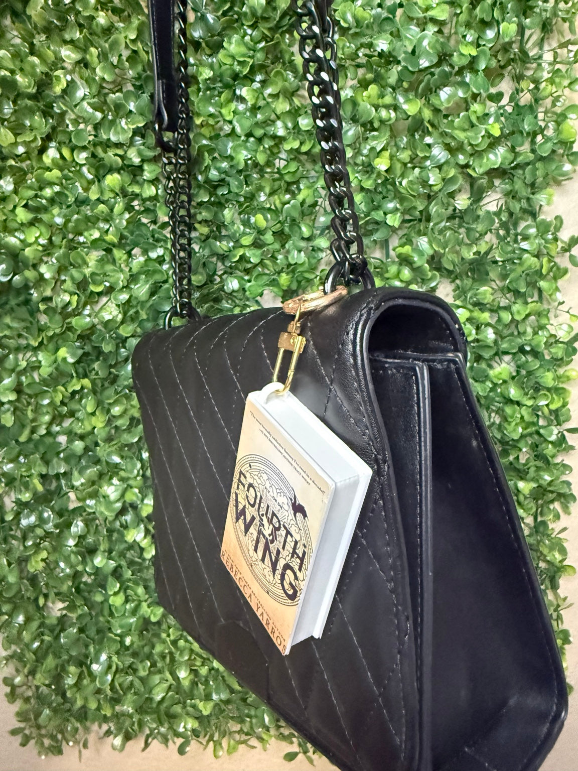 Mini Book Bag Charm
