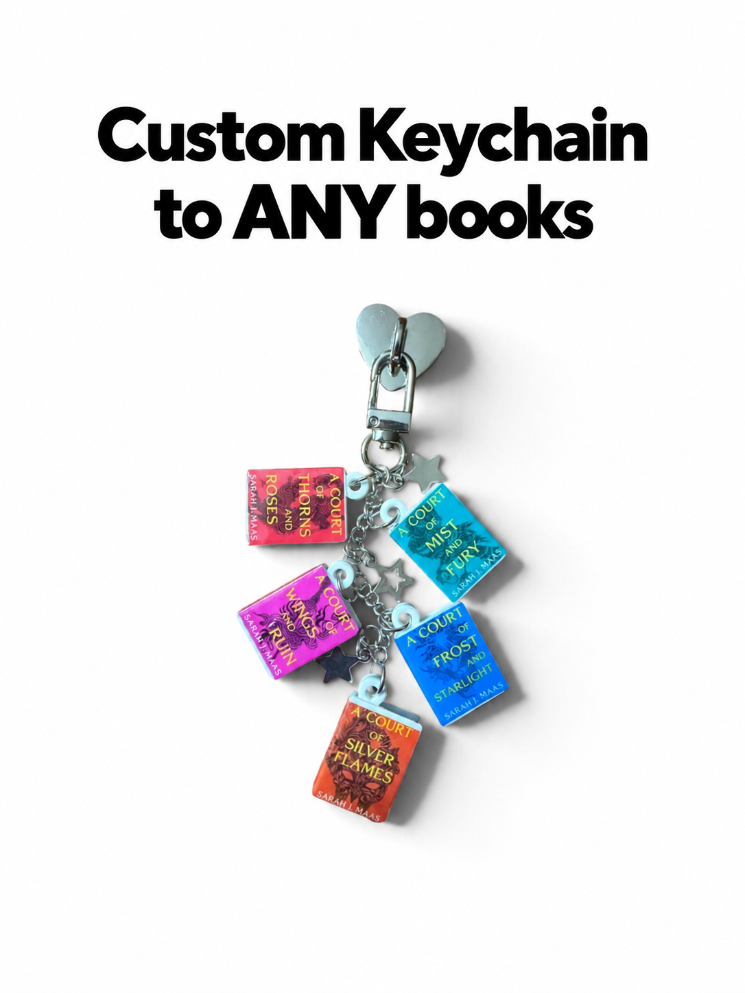 Custom Mini Books Keychain