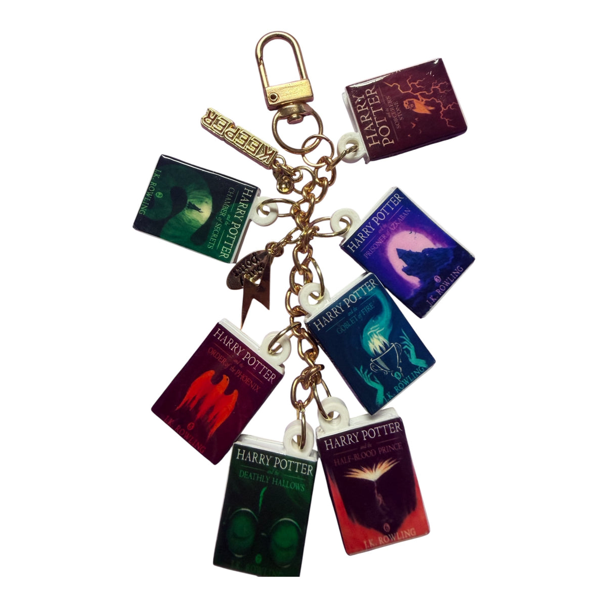 HP 7 Mini Book Series Keychain