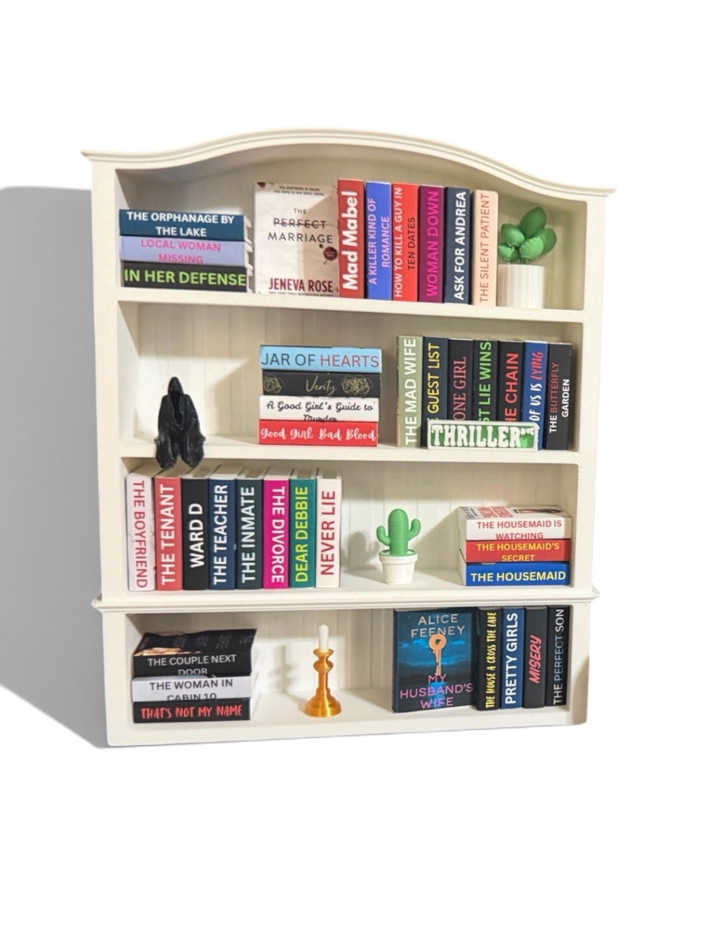 Build Your Own Mini Bookshelf – 40 Mini Books